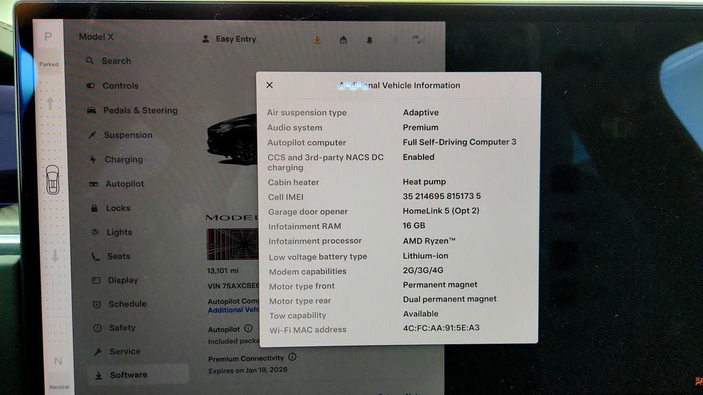Used 2023 Tesla Model X Plaid AWD/4WD image 13