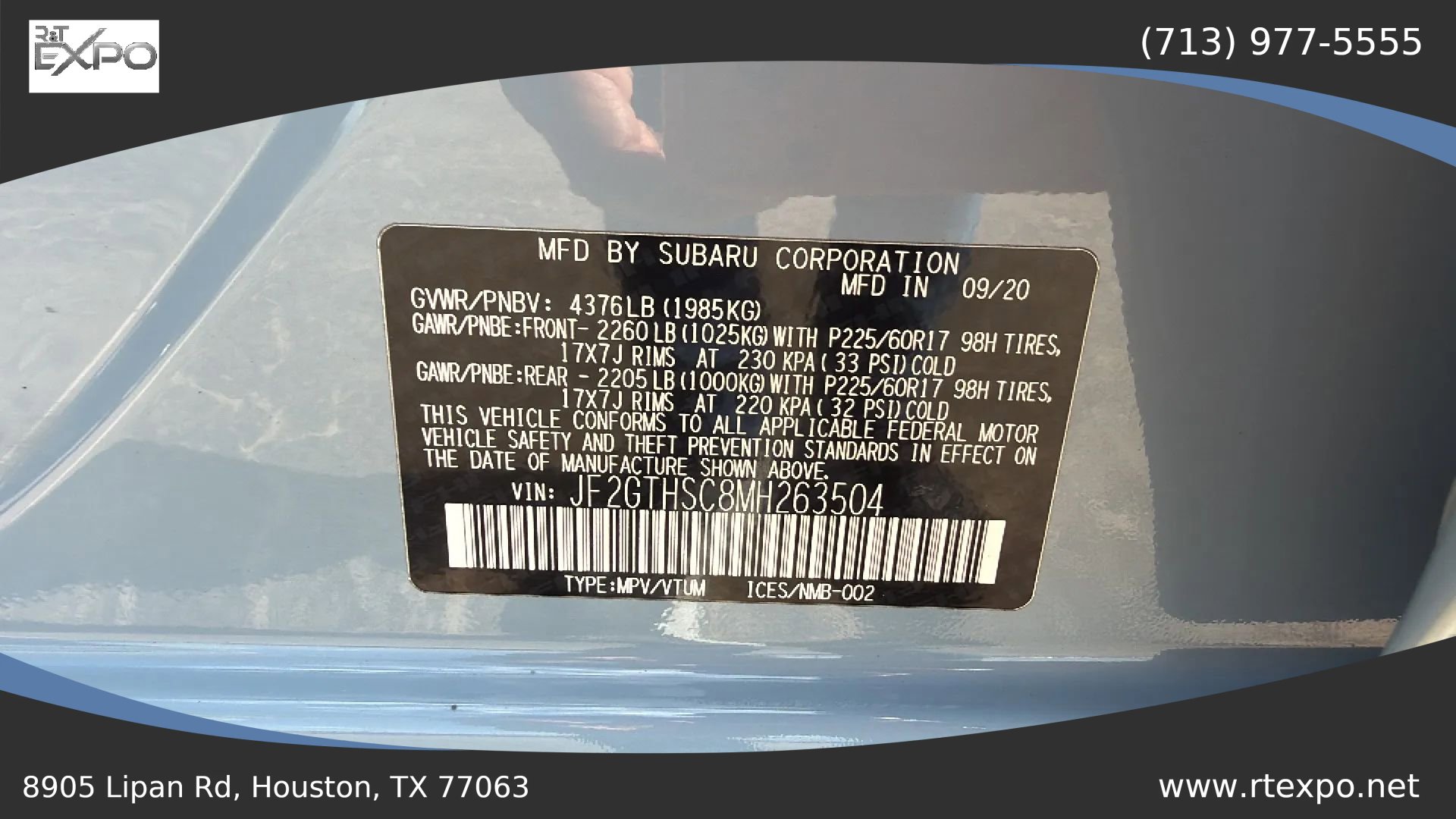 Used 2021 Subaru Crosstrek 2.5i Sport w/ Moonroof Package image 53