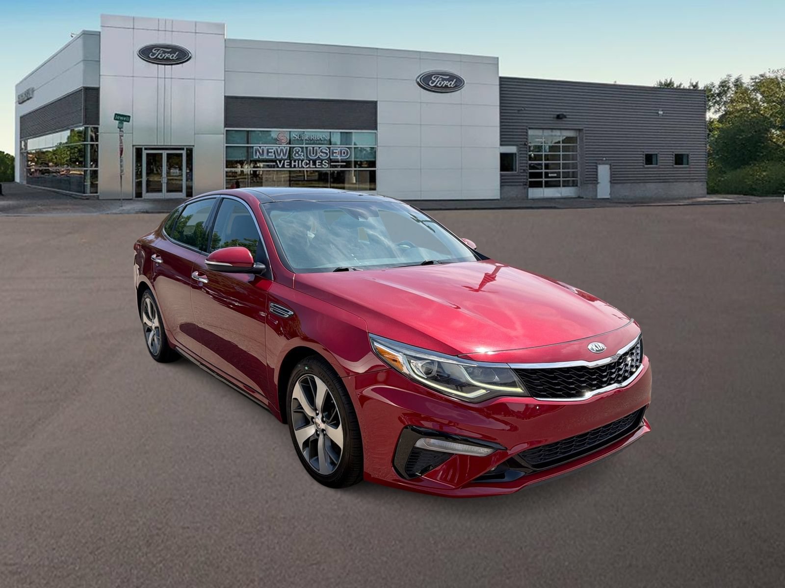 Used 2019 Kia Optima S w/ S Panoramic Sunroof Package FWD image 2