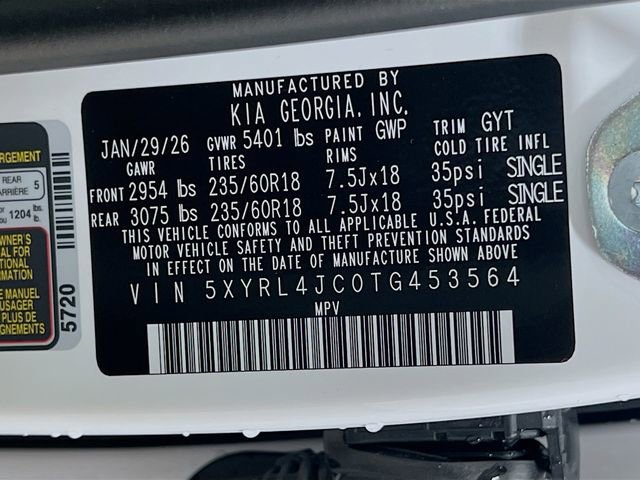 New 2026 Kia Sorento S image 33