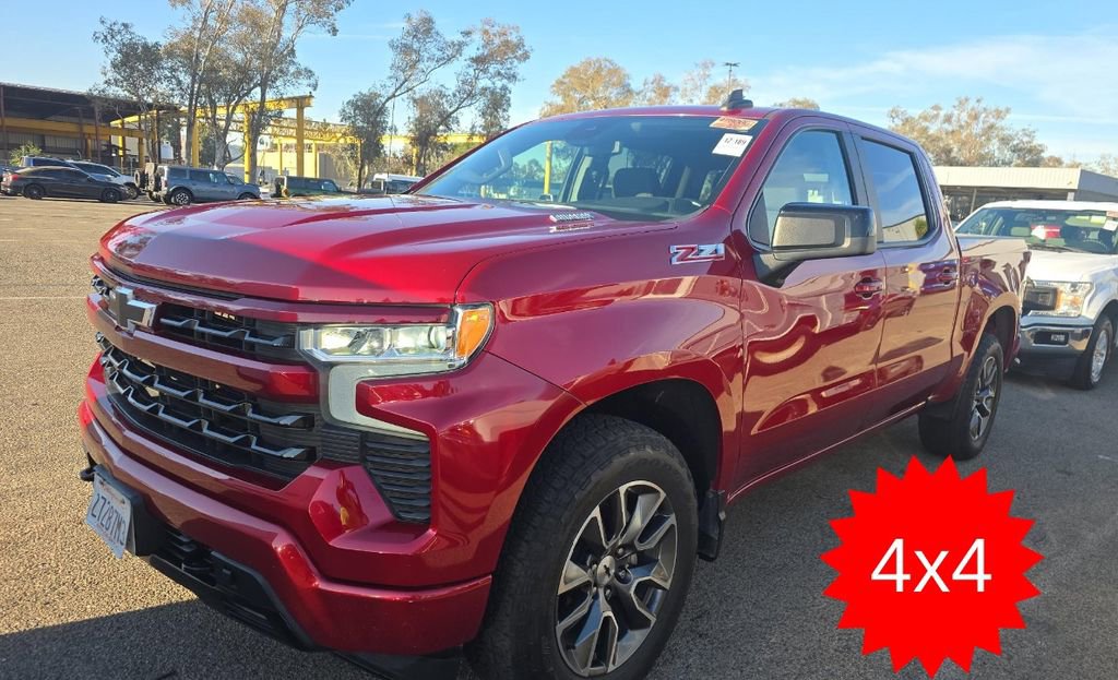 Used 2022 Chevrolet Silverado 1500 RST w/ Convenience Package II AWD/4WD image 2