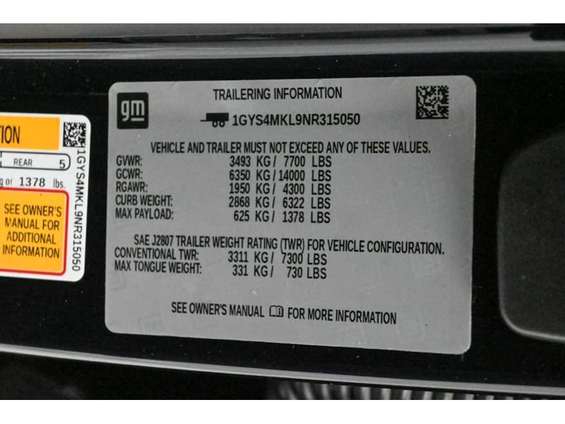 Certified 2022 Cadillac Escalade ESV Premium Luxury Platinum image 65