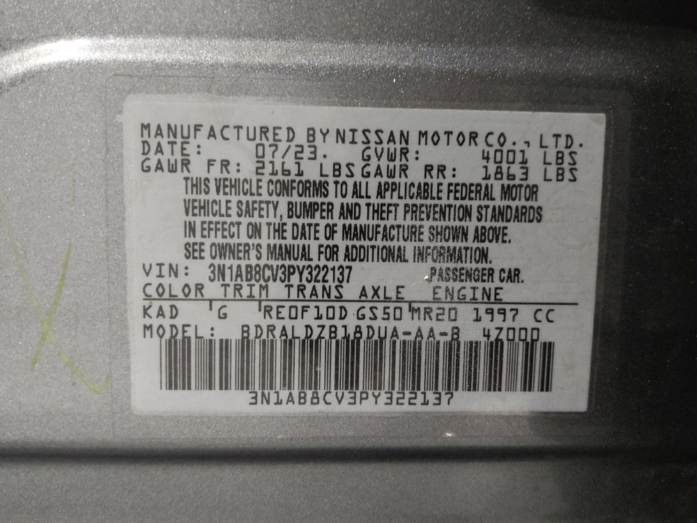 Used 2023 Nissan Sentra SV w/ Trunk Package FWD image 33