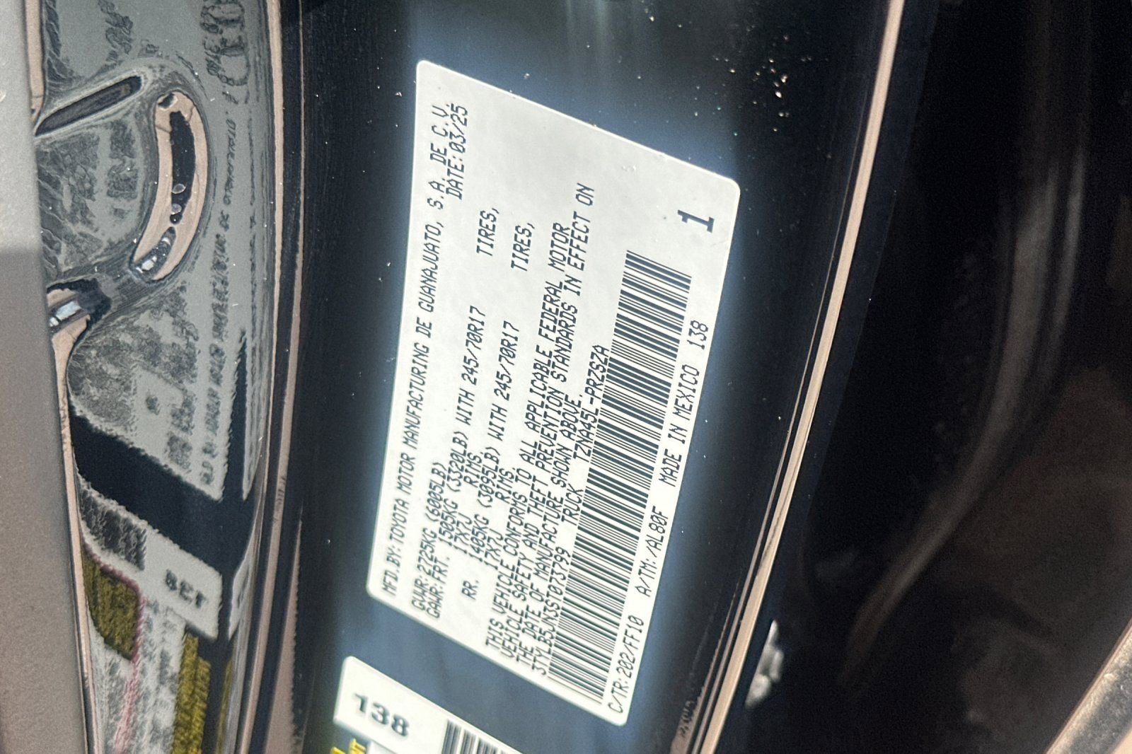 Certified 2025 Toyota Tacoma SR5 image 36