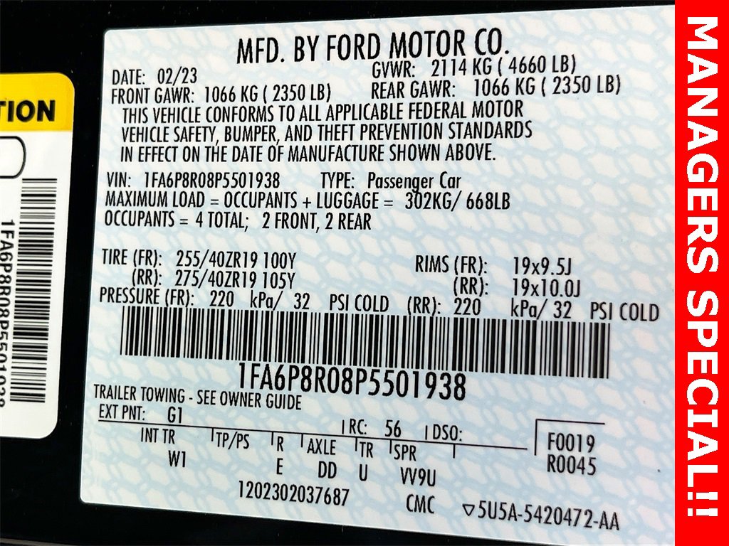 Used 2023 Ford Mustang Mach 1 image 31