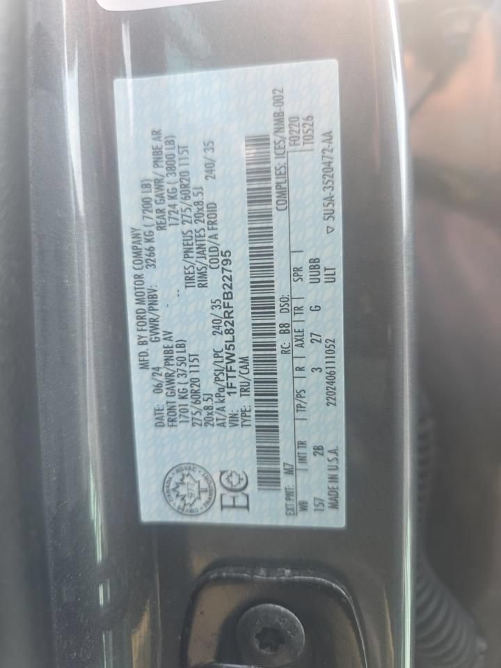 Used 2024 Ford F150 Lariat AWD/4WD image 14