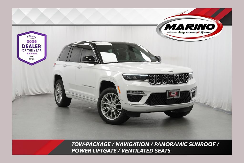 Certified 2022 Jeep Grand Cherokee Summit w/ Adv Protech Group IV AWD/4WD image 1