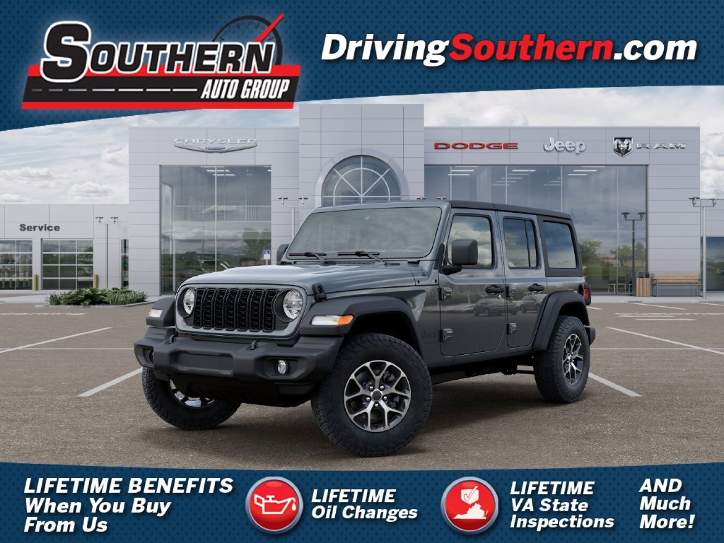 New 2025 Jeep Wrangler Unlimited Sport AWD/4WD 360° Tour