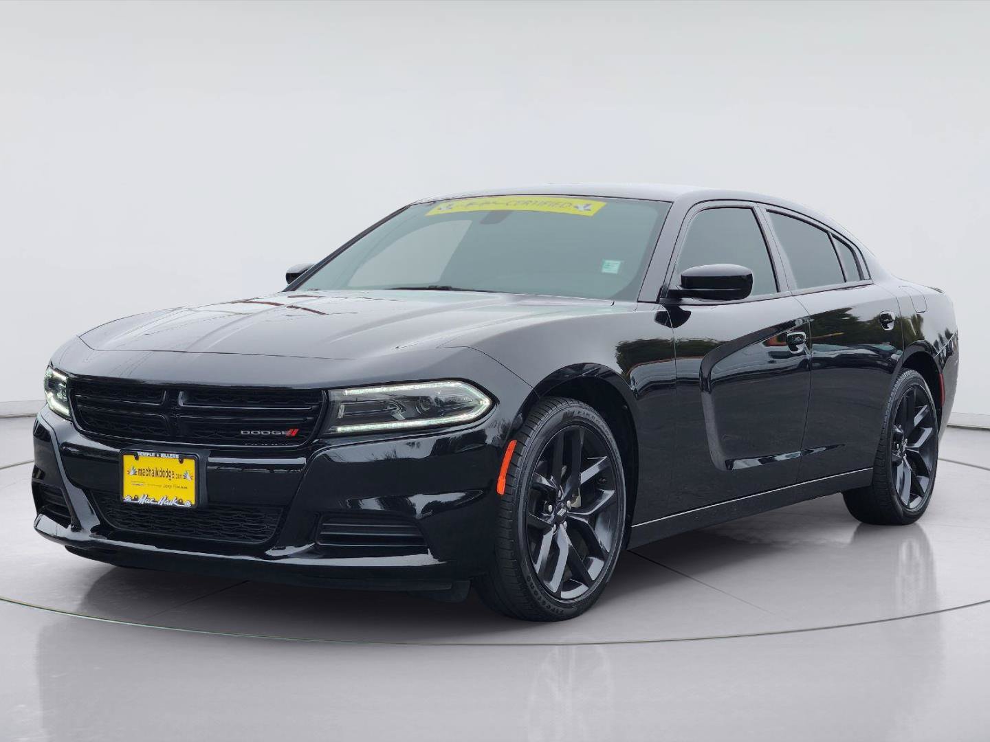Certified 2022 Dodge Charger SXT w/ Blacktop Package RWD image 3