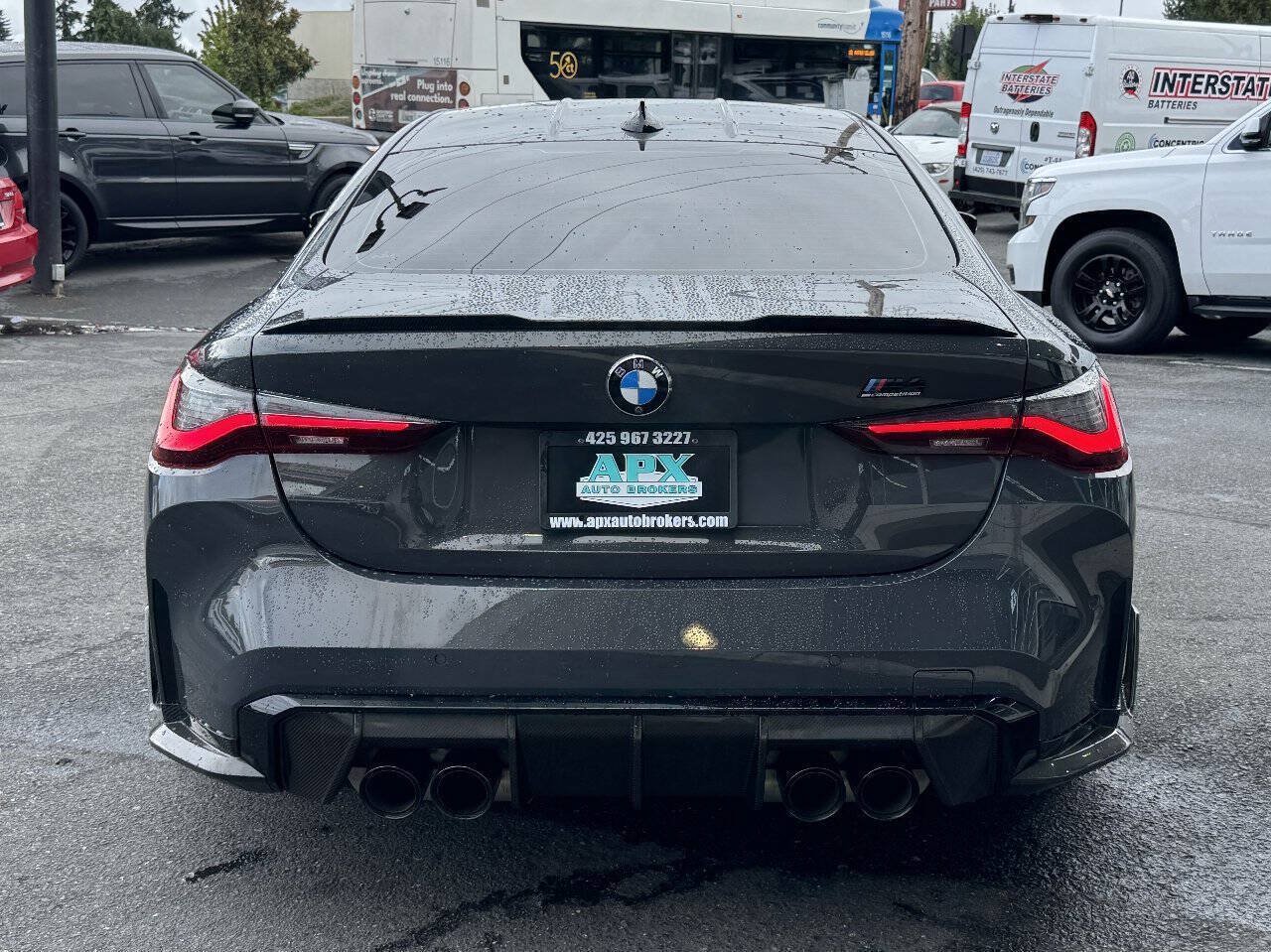 Used 2021 BMW M4 Competition w/ M Carbon Exterior Package RWD image 9
