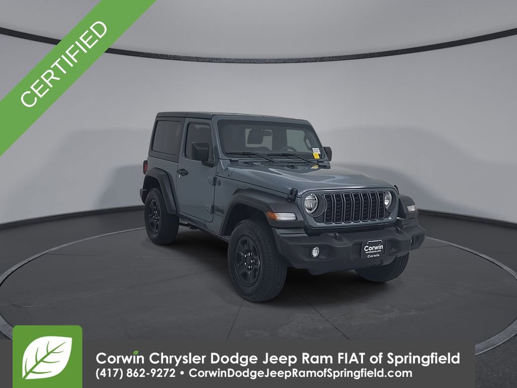 Used 2025 Jeep Wrangler Sport image 2