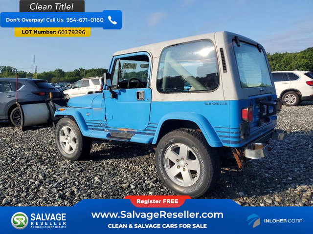 Used 1989 Jeep Wrangler Islander AWD/4WD image 3