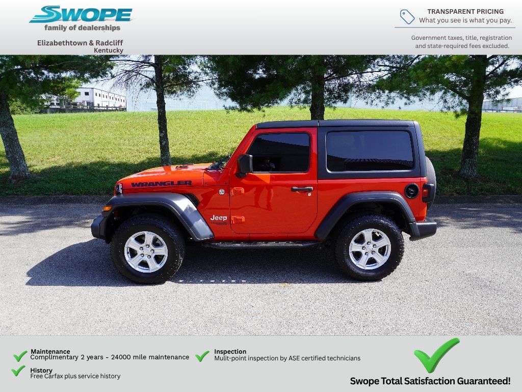Used 2019 Jeep Wrangler Sport AWD/4WD image 5