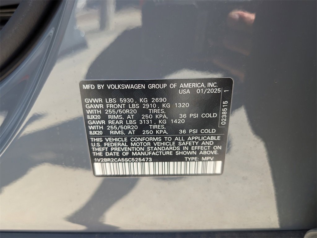 Used 2025 Volkswagen Atlas SEL image 33