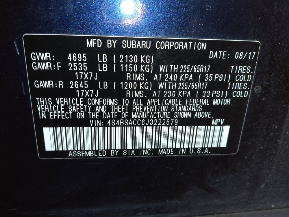 Used 2018 Subaru Outback 2.5i Premium AWD/4WD image 33
