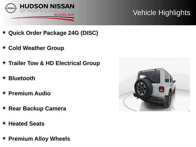 Used 2022 Jeep Wrangler Unlimited Sahara w/ Cold Weather Group AWD/4WD image 11