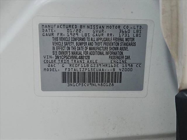 Used 2022 Nissan Kicks SV FWD image 16