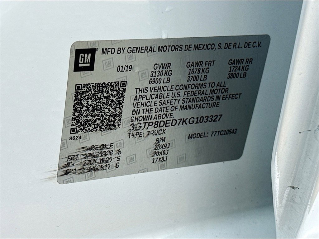 Used 2019 GMC Sierra 1500 SLT w/ SLT Premium Package image 33