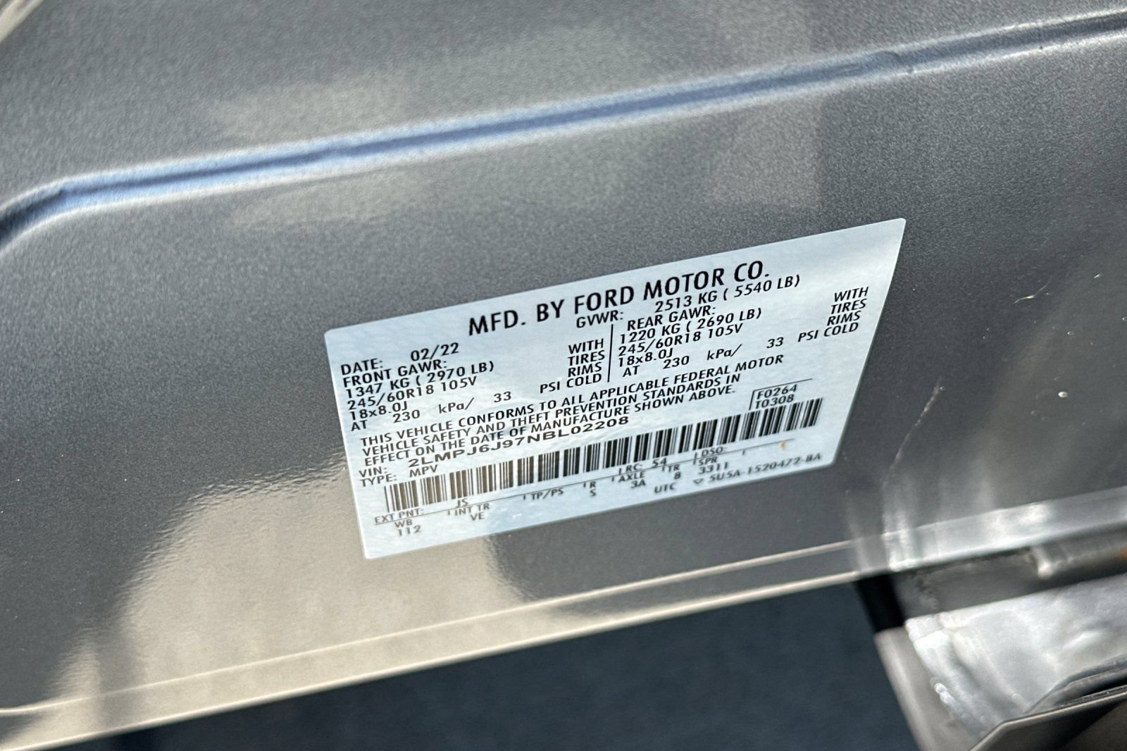 Certified 2022 Lincoln Nautilus FWD w/ Premium Package image 28
