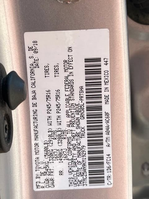 Used 2019 Toyota Tacoma SR5 AWD/4WD image 20