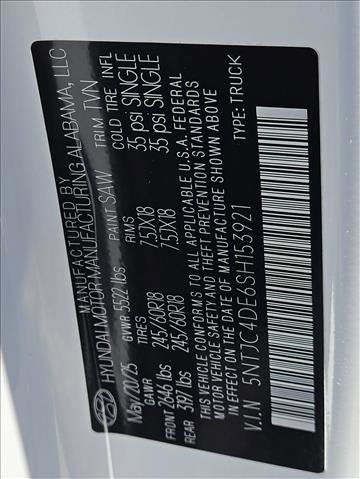 New 2025 Hyundai Santa Cruz SEL image 16