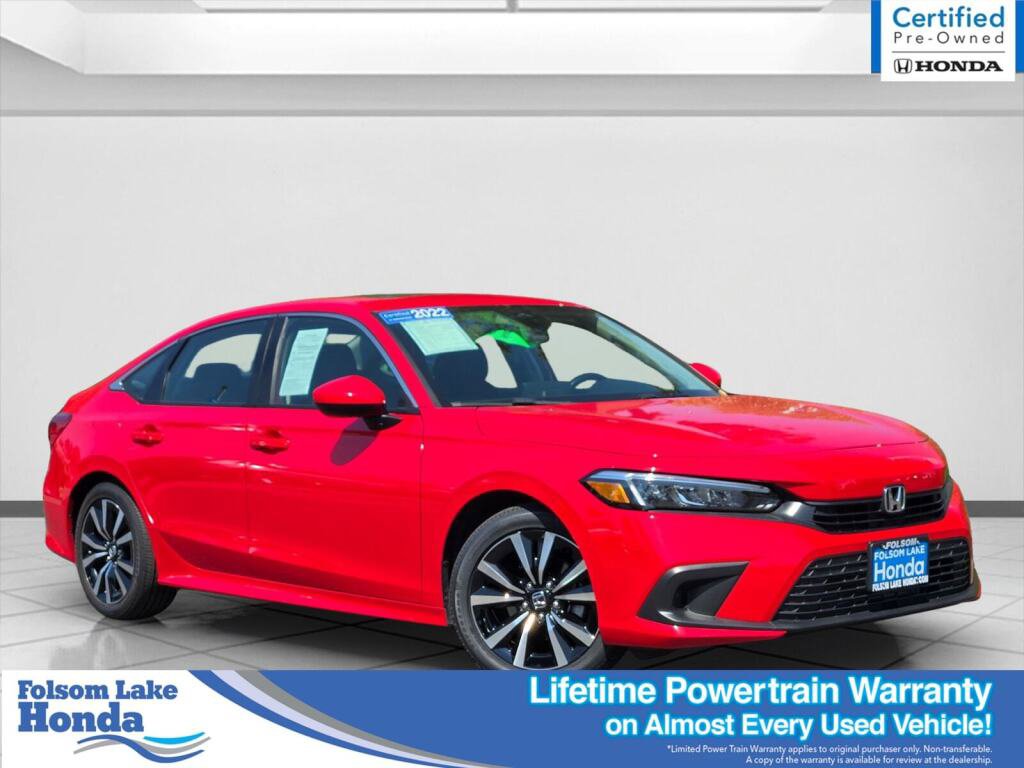 Certified 2022 Honda Civic EX