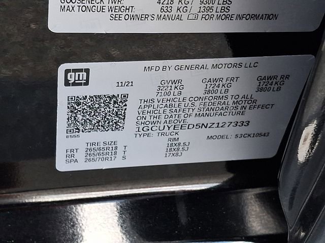 Certified 2022 Chevrolet Silverado 1500 RST AWD/4WD image 31