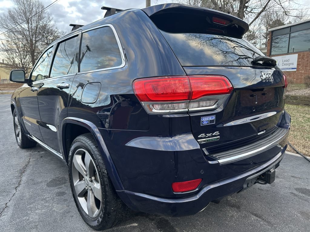 Used 2014 Jeep Grand Cherokee Overland w/ Advanced Technology Group AWD/4WD image 4
