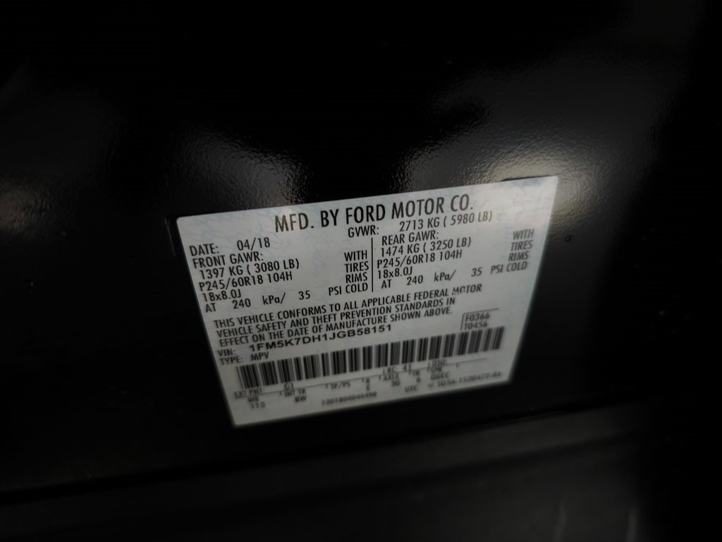 Used 2018 Ford Explorer XLT w/ Equipment Group 202A image 31