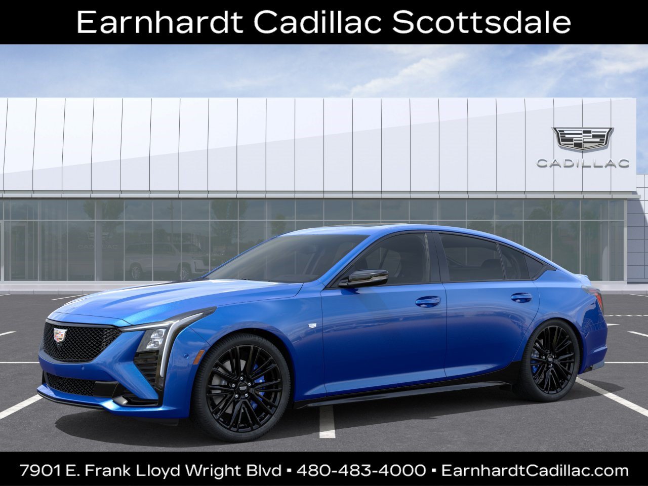 New 2026 Cadillac CT5 Sport w/ LPO, ONYX Package RWD image 1
