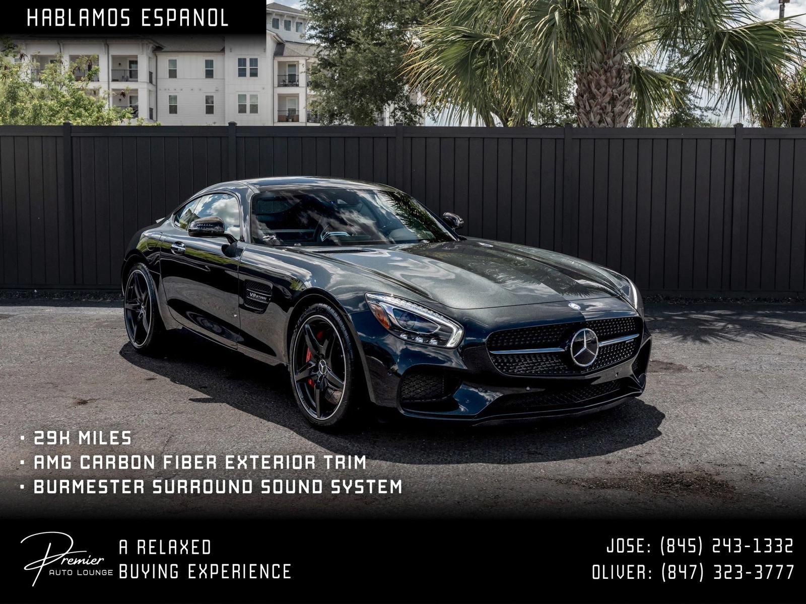 Used 2016 Mercedes-Benz AMG GT S