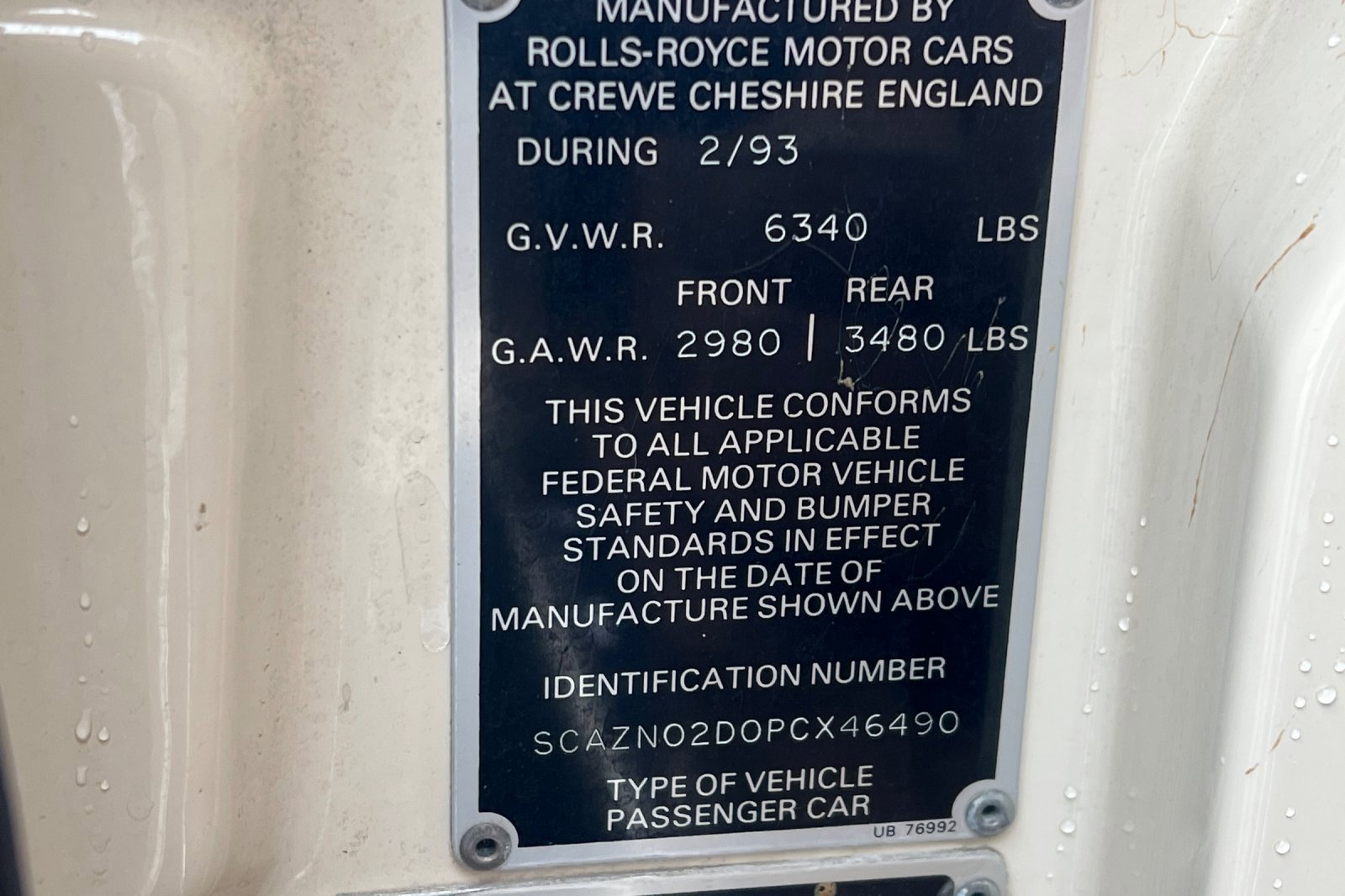 Used 1993 Rolls-Royce Silver Spur II image 22