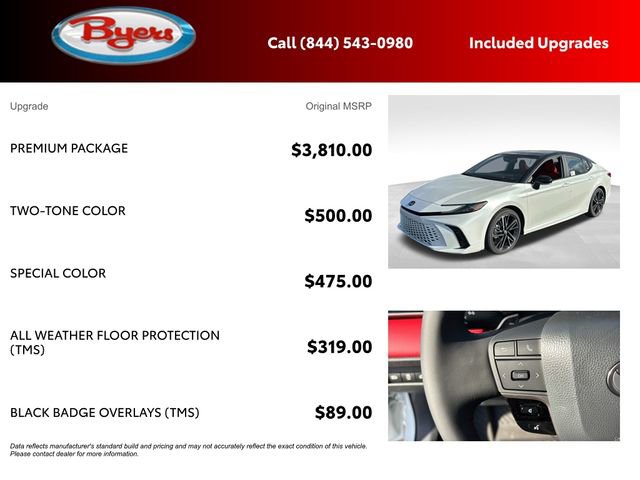 New 2026 Toyota Camry XSE w/ Premium Package image 5