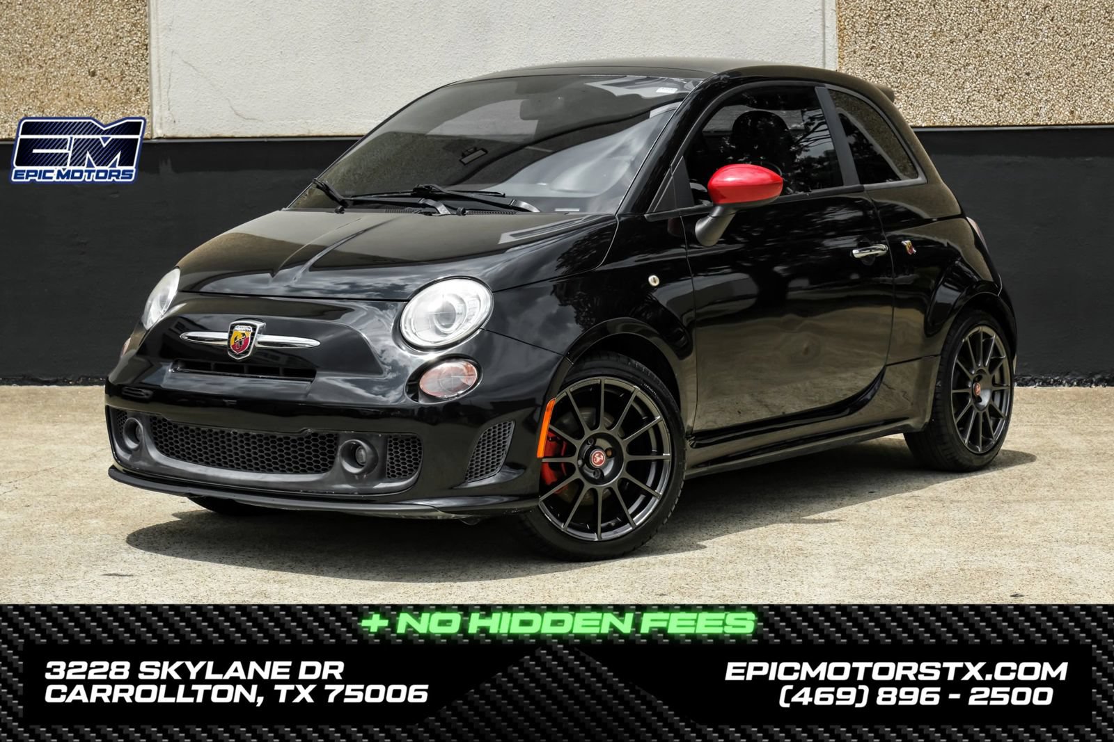 Used 2012 FIAT 500 Abarth w/ Safety & Convenience Pkg