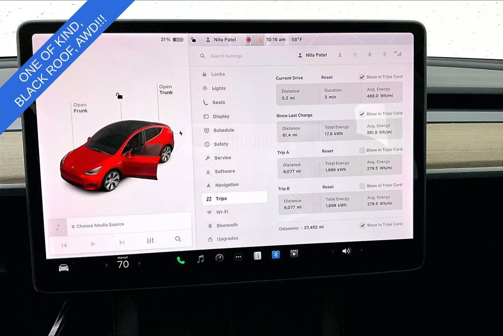 Used 2021 Tesla Model Y Long Range AWD/4WD image 25