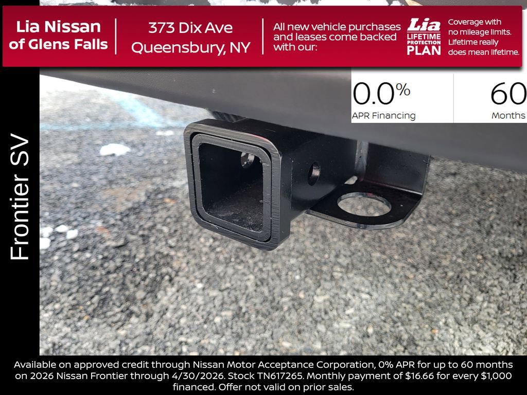 New 2026 Nissan Frontier SV w/ SV Convenience Package image 6