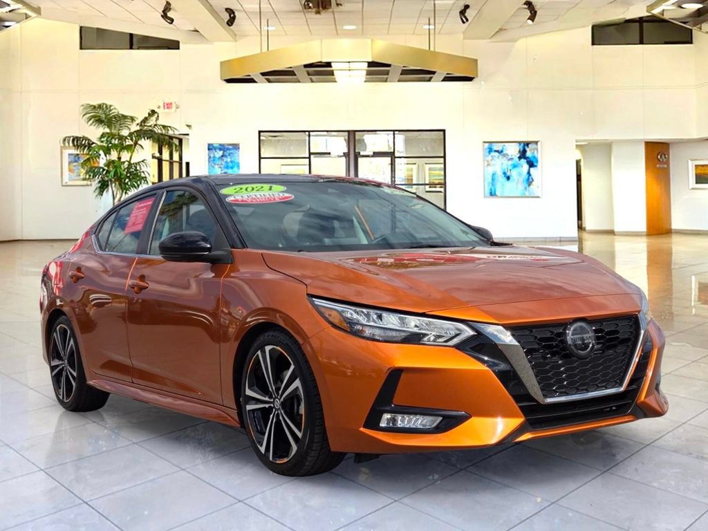 Certified 2021 Nissan Sentra SR FWD image 3