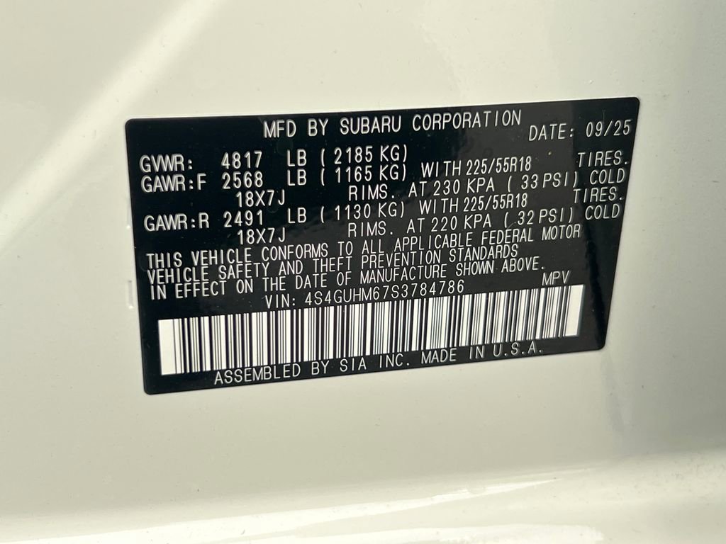 New 2025 Subaru Crosstrek 2.5i Limited image 31