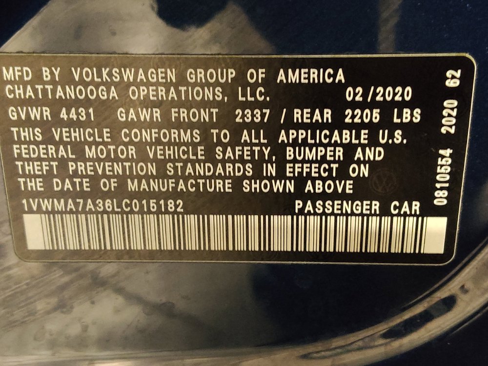Used 2020 Volkswagen Passat 2.0T R-Line FWD image 33