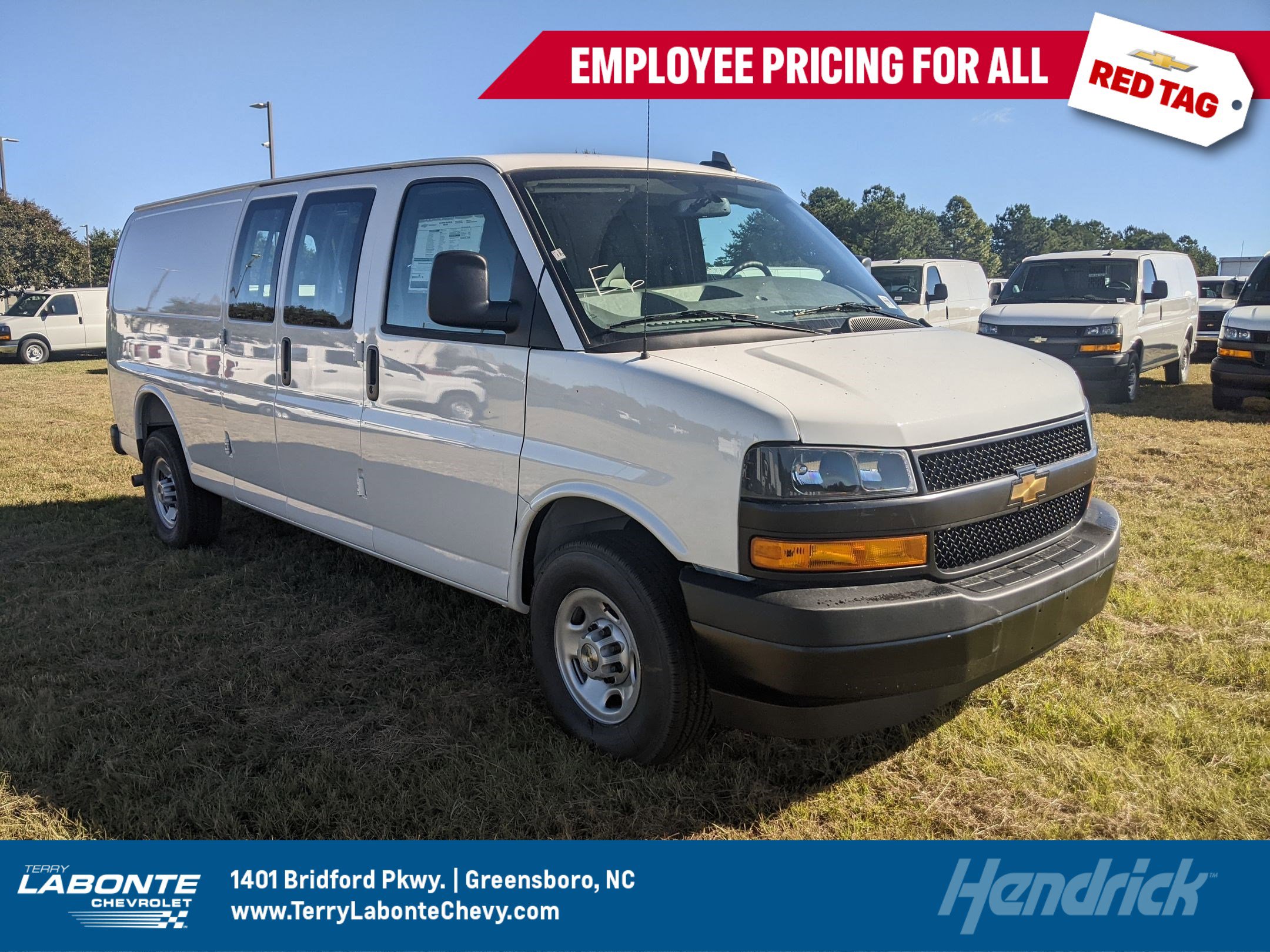 New 2025 Chevrolet Express 3500 Extended w/ Driver Convenience Package image 1