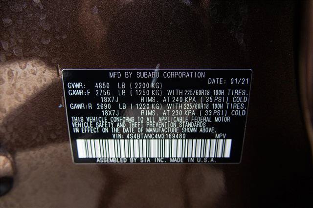 Used 2021 Subaru Outback Limited w/ Popular Package #2 AWD/4WD image 28