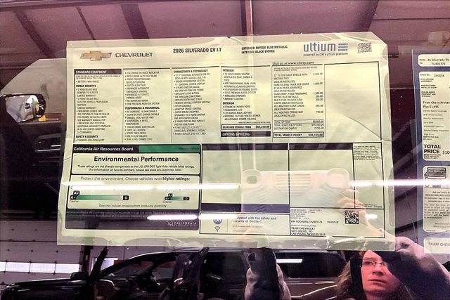 New 2026 Chevrolet Silverado EV LT image 14