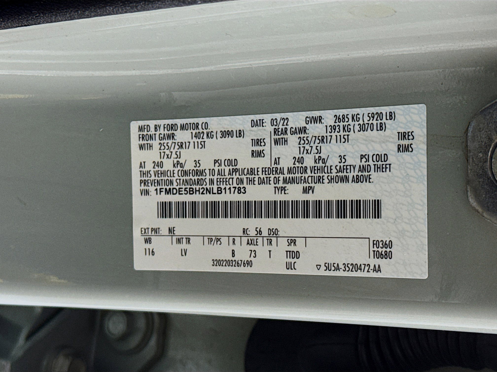 Used 2022 Ford Bronco Big Bend AWD/4WD image 71