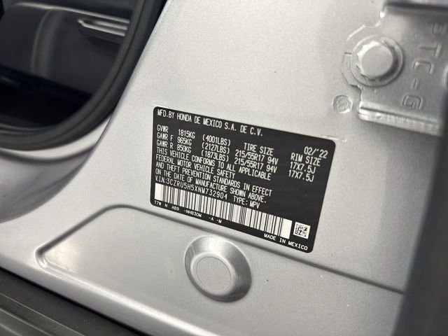 Certified 2022 Honda HR-V EX image 38