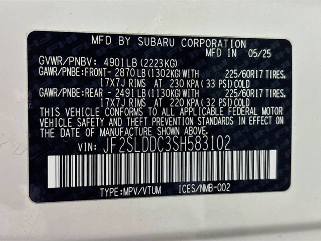 Certified 2025 Subaru Forester Premium AWD/4WD image 35