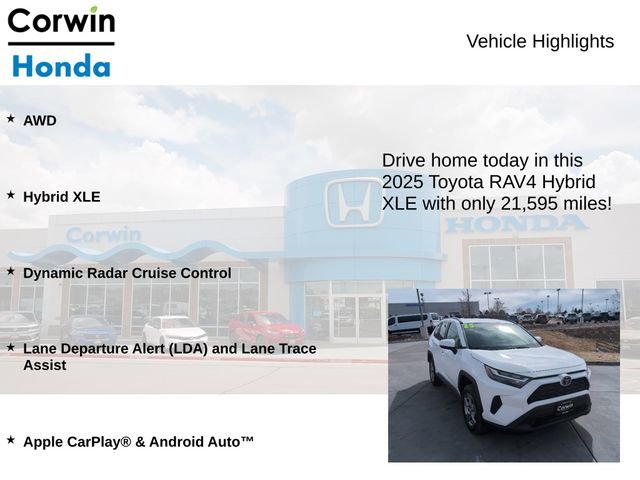Used 2025 Toyota RAV4 XLE image 6