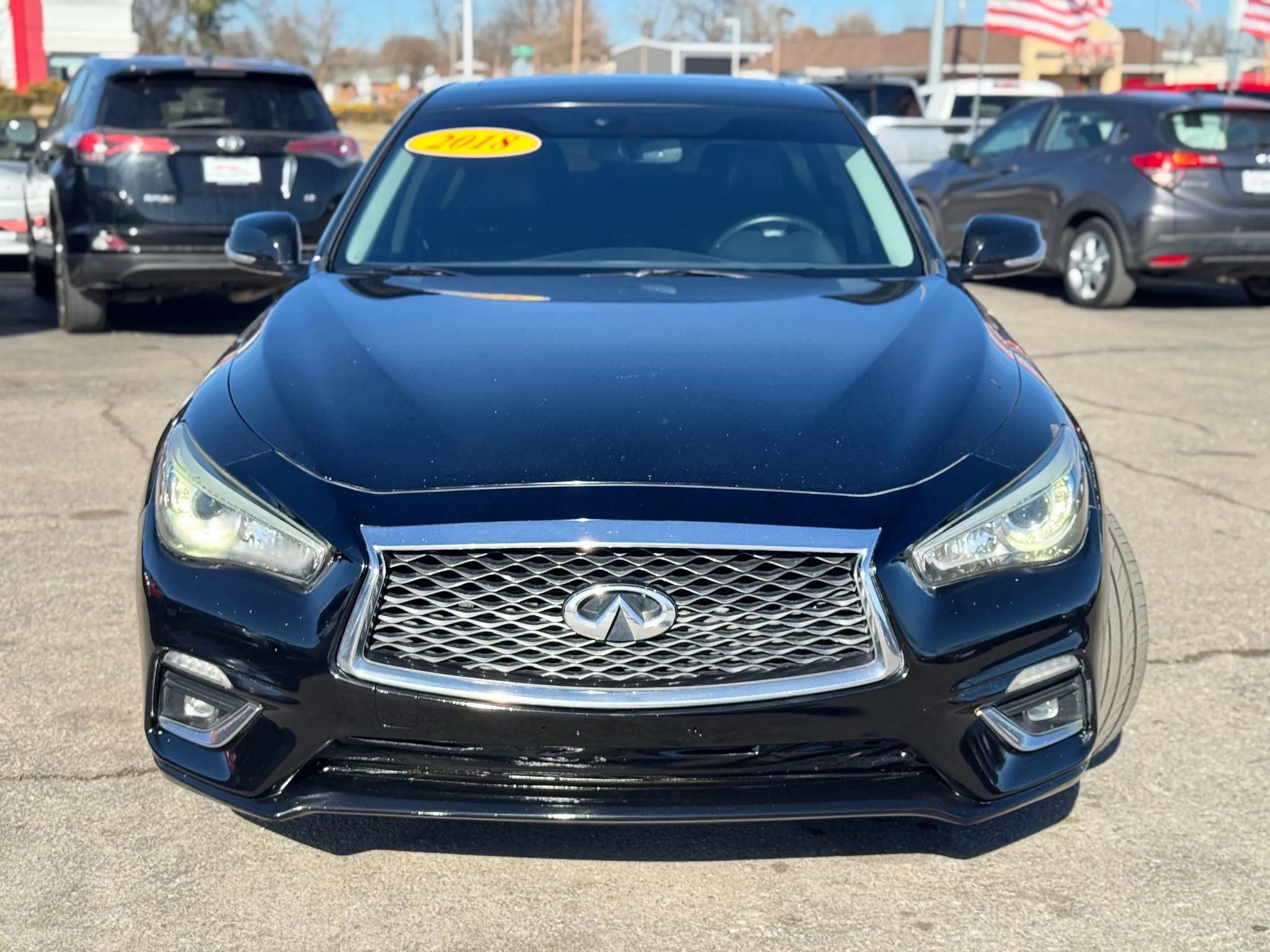 Used 2018 INFINITI Q50 Luxe AWD/4WD image 8