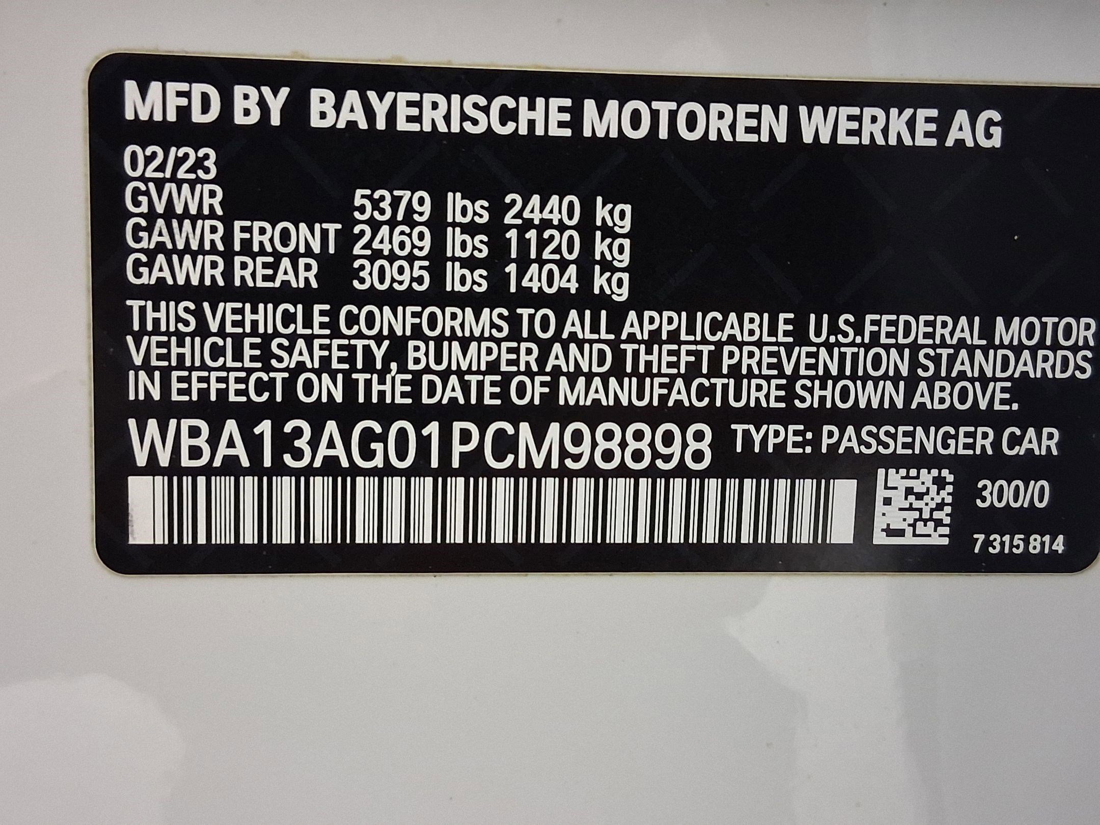 Certified 2023 BMW 530e 530e w/ M Sport Package image 20