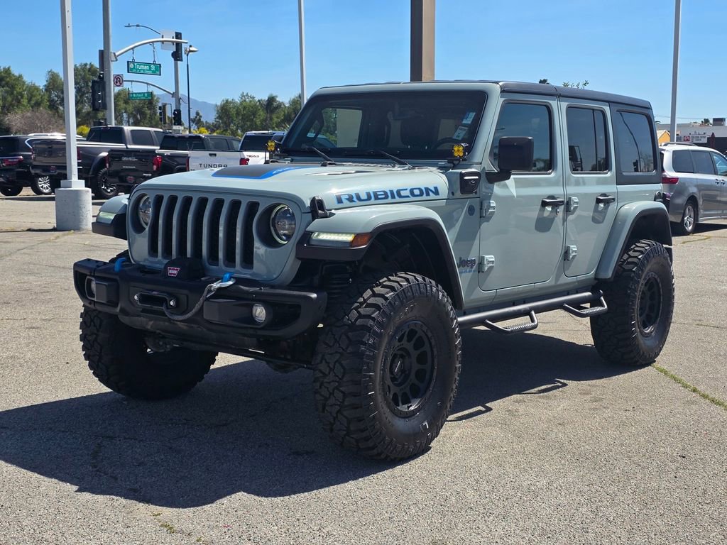 Used 2023 Jeep Wrangler Unlimited Rubicon 4xe w/ Steel Bumper Group image 10