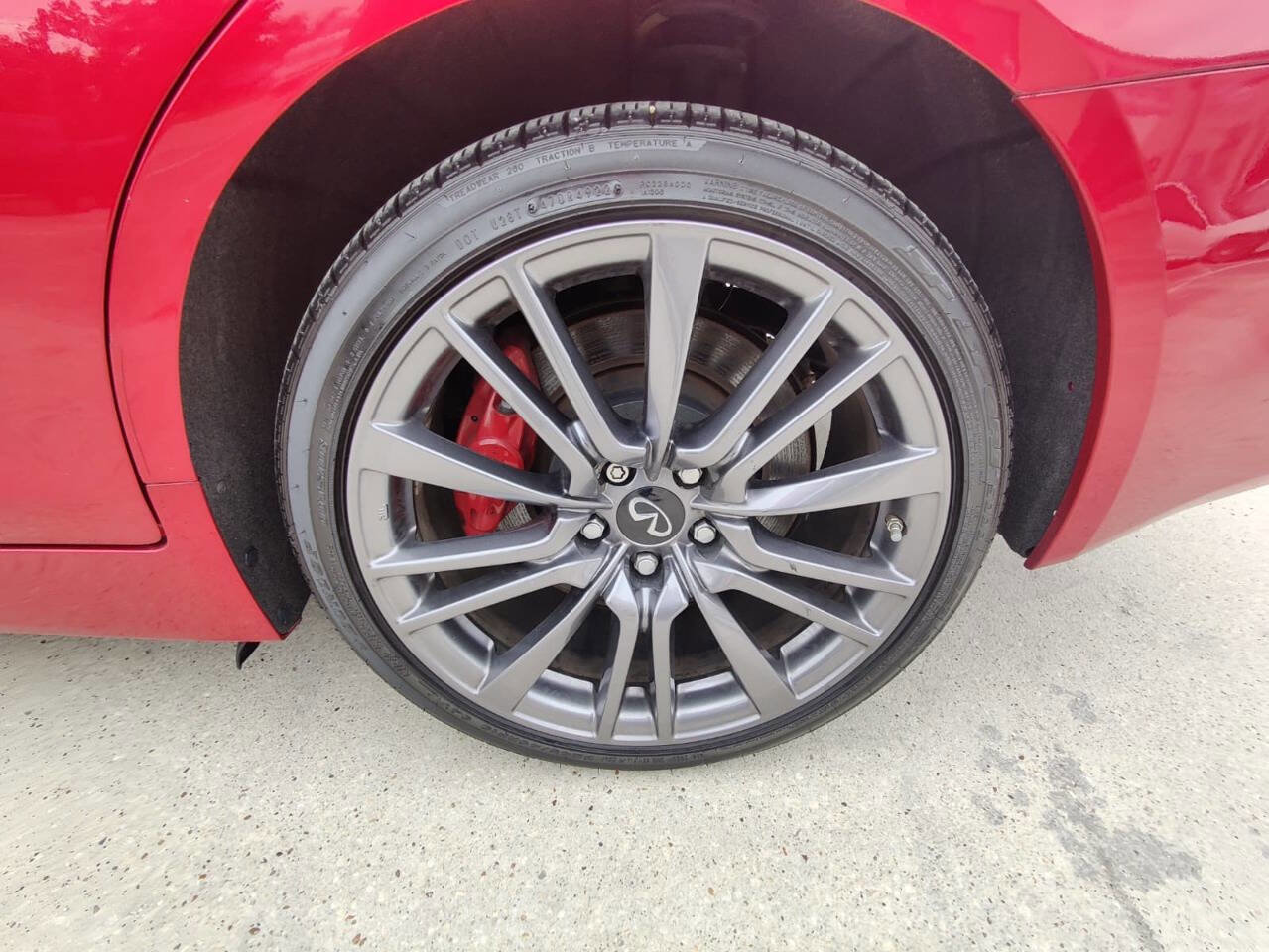 Used 2020 INFINITI Q50 Red Sport 400 w/ Proactive Package AWD/4WD image 30